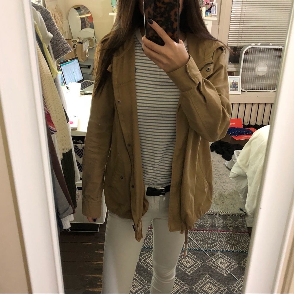 Tan utility jacket